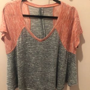 Free people oversized shirt